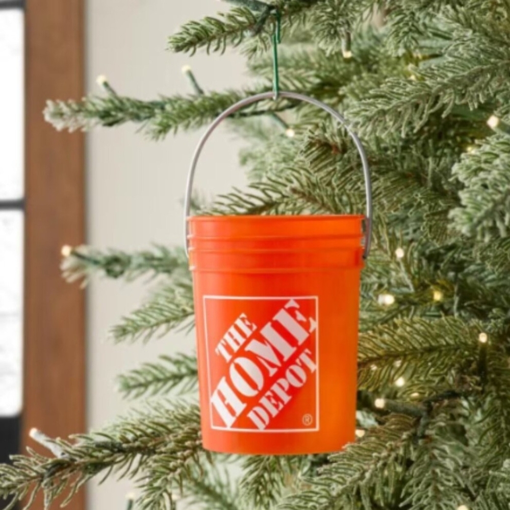 Orange Holiday Ornament